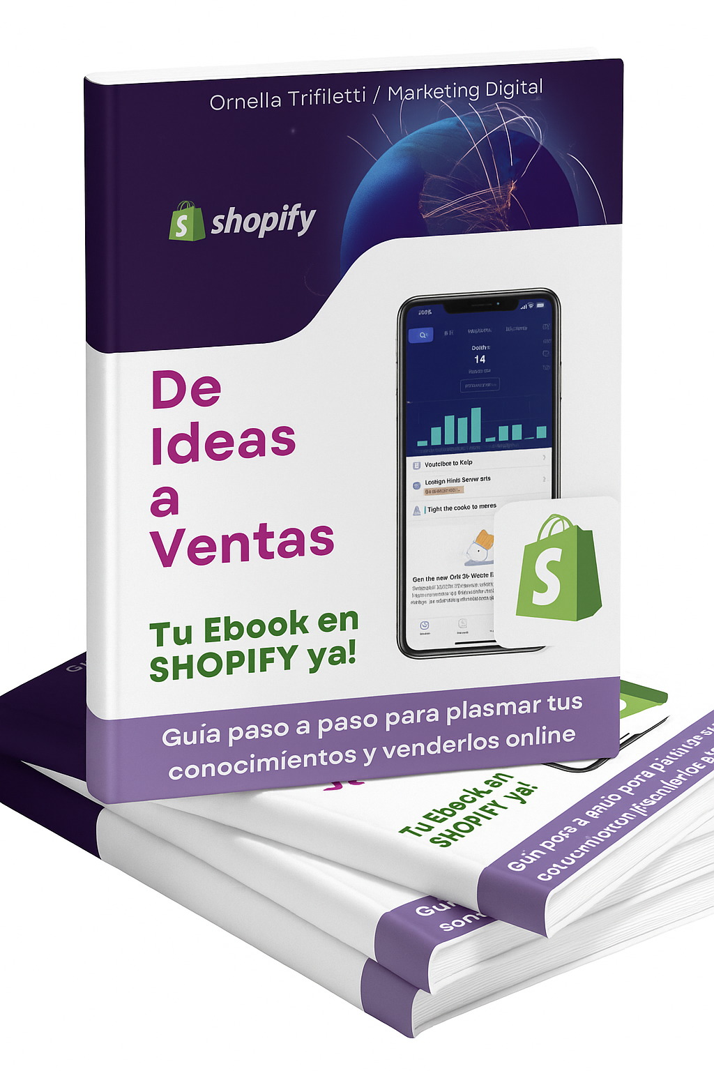 Transforma tus ideas en ventas. Vende tu primer Ebook en SHOPIFY